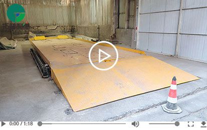 60 Tons Cable Operated Rail Guided Vehicle with Remote Control