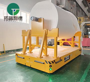 Customized 5 Tons Automatic Charging Automated Guided Vehicle in Paper Plant