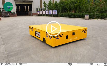 Turning Battery Powered Trackless Transfer Cart