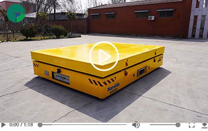30 Tons Lifting Automatic Weighting Steerable Transfer Cart
