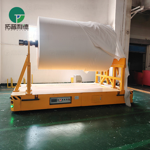 5 Tons Automatic Charging AGV with Movable Bracket for Material Handling