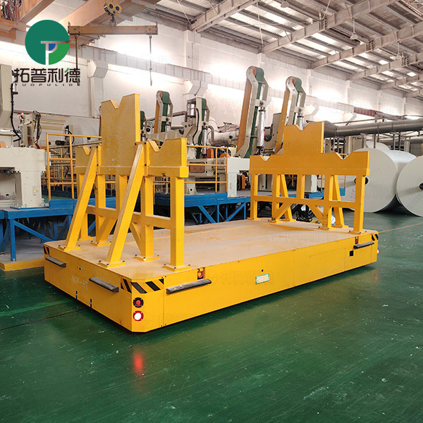 5 Tons Automatic Charging AGV with Movable Bracket for Material Handling