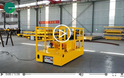 5 Tons Cable Driven Rail Transfer Cart