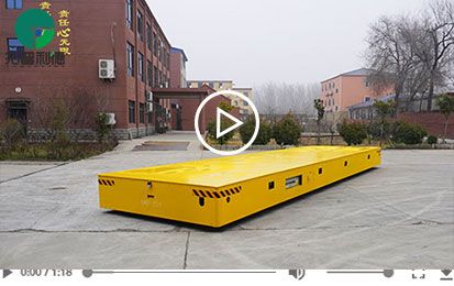 22 Tons Battery Powered Trackless Transfer Cart