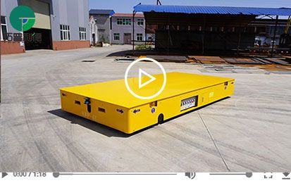 Flexible Battery Powered Trackless Transfer Trolley