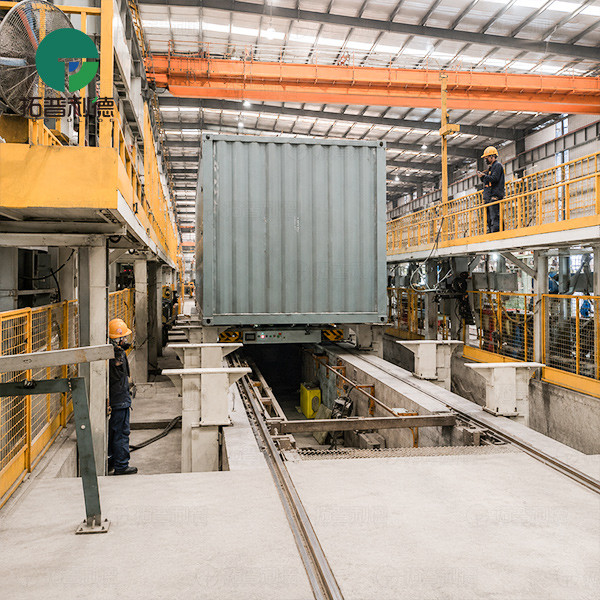15 Tons Rail Guided Vehicle with Hydraulic Lifting Device for Container Handling