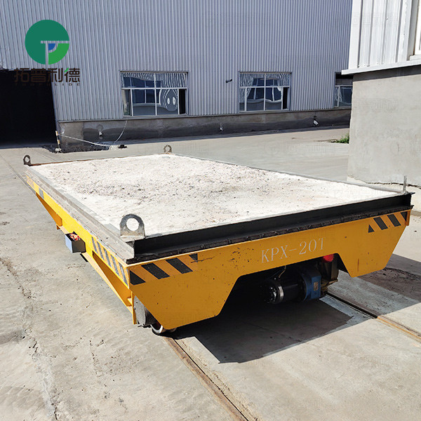 20 Tons Battery Rail Transfer Cart for Industrial Handling
