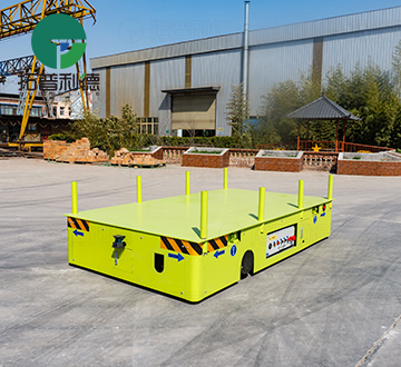 12 Tons Battery Trackless Transfer Cart for Workpiece Carrying
