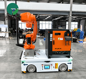 Automated Guided Vehicle Resolves Workshop Transport Limits and Docking Problem