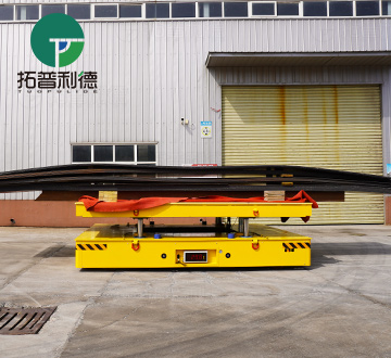 30 Tons Steerable Transfer Cart with Automatic Weighing System