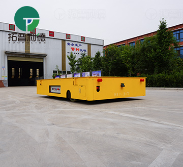 20 Tons Steerable Transfer Cart for Workpieces Handling