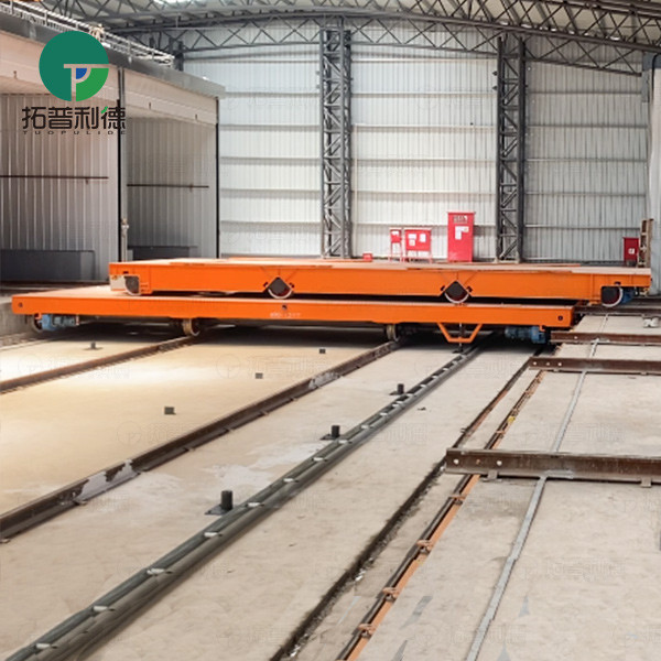 120 Tons Accurate Docking Rail Transfer Cart for Mold Transport