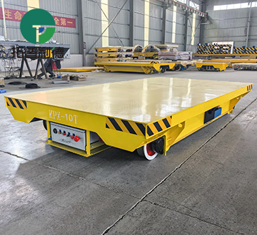 10 Tons Battery Rail Transfer Cart for Steel Transport