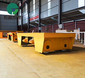 35 Tons Non-Power Rail Transfer Cart for Workpieces