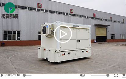 1 Ton Military Industry Steerable Automated Guided Vehicle