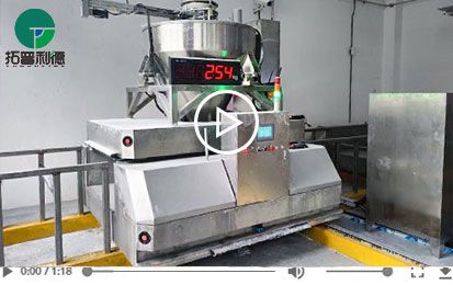 Accurate Docking Material Handling Rail Transfer Cart