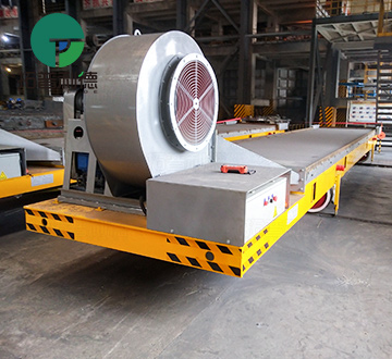 50 Tons Electric Rail Cart for Safe High-Temperature Molten Iron Handling