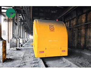 700 Tons Rail Electric Tractor solves Heavy Transport Problem