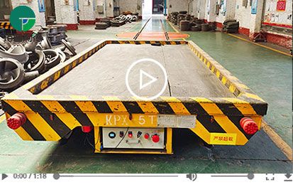 5 Tonne Battery Operated Transfer Trolley with Turntable for Pump Handling