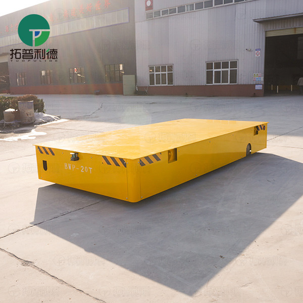 20 Tons Battery Powered Trackless Transfer Cart for Industrial Transport