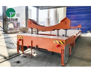70 Tons Battery Powered Rail Guided Vehicle Revolutionizes Tank Handling
