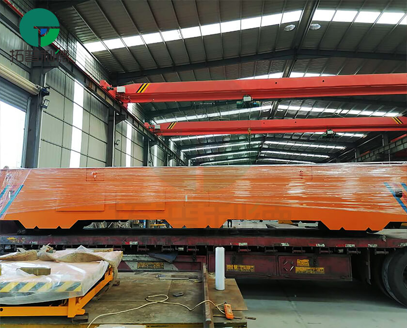 Wharf Rail Transfer Carts,Heavy Duty Transfer Cart,Dock Cargo Transport Trolley