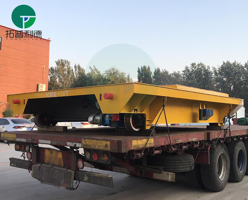 Industrial Transfer Trolleys,Battery Rail Trolley,Heavy Duty Rail Cart,Material Handling Car