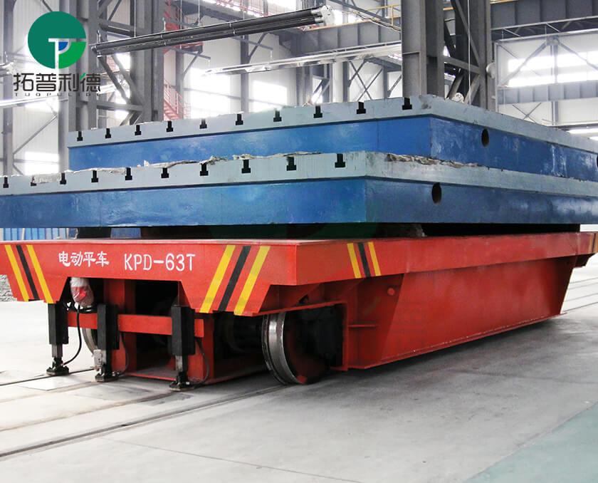 Rail Transfer Cars,Railway Guided Powered Trolleys,Electric Heavy Duty Platform Trolley,battery powered cart