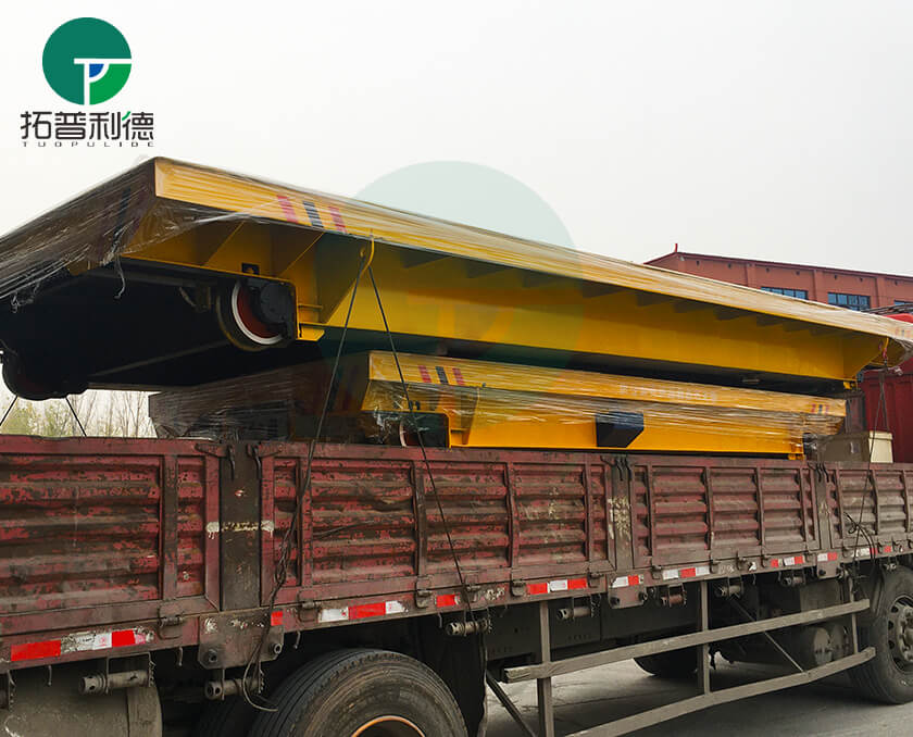 Battery Double Drive Rail Transfer Cart,RGV Rail Shuttle Car,Automated Guided Vehicles,Electric Generator Rail Transfer Cars