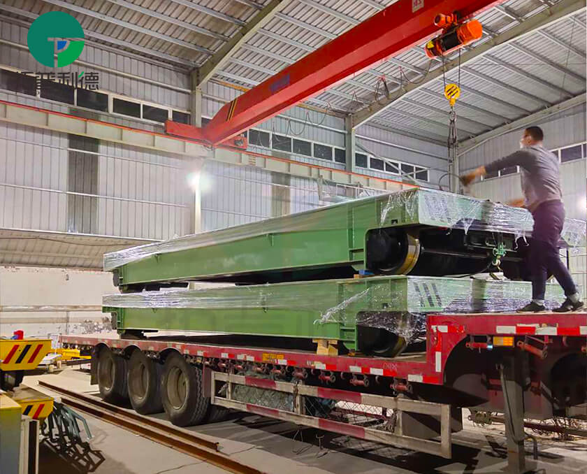 steel plant transfer trolley,rail guided cart,material transport cars,motorized rail trolley