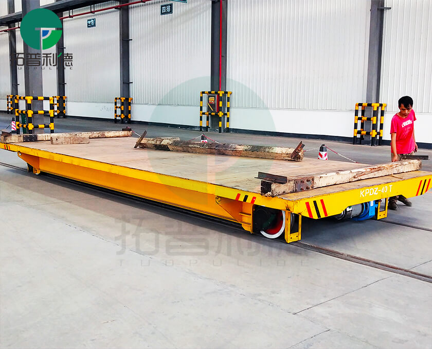 Conductor Rail Transfer Cart,Railway Guided Trolley,Motorized Rail Transfer Cars